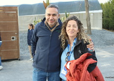 Hamid and Tamara, from VitaBlue and S&A Produce