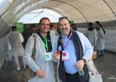 Hubert Gadret of Planasa and Rupert Carter of WB Chambers