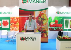 Onur Killi of the Turkish seed company Manier