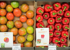 Clever Tomato and Rossoneri Pepper, by Diamond Seeds