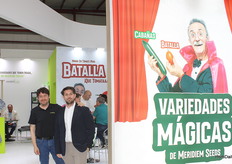 Presenting their "magic strains", José María González and Cosmin Gaiger of Meridiem Seeds