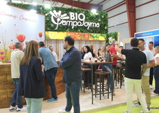 Bustle at the BIO Campojoyma stand
