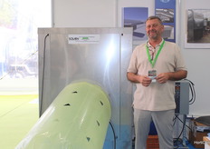 Introducing the first portable cooling system for greenhouses, José Antonio Martos, from Solaen