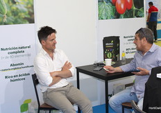Conversation at the Abomin stand