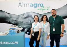 Ana M.ª Hernández, Sarai Serna and Manuel Juárez, of Almagro Nature