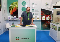 David Alonso at Spiragro stand