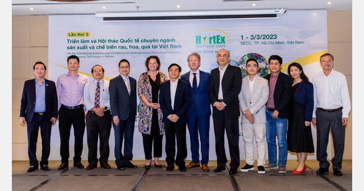 Ban tổ chức HortEx Việt Nam đã tổ chức sự kiện khởi động cho HortEx Việt Nam 2023 tại TP.