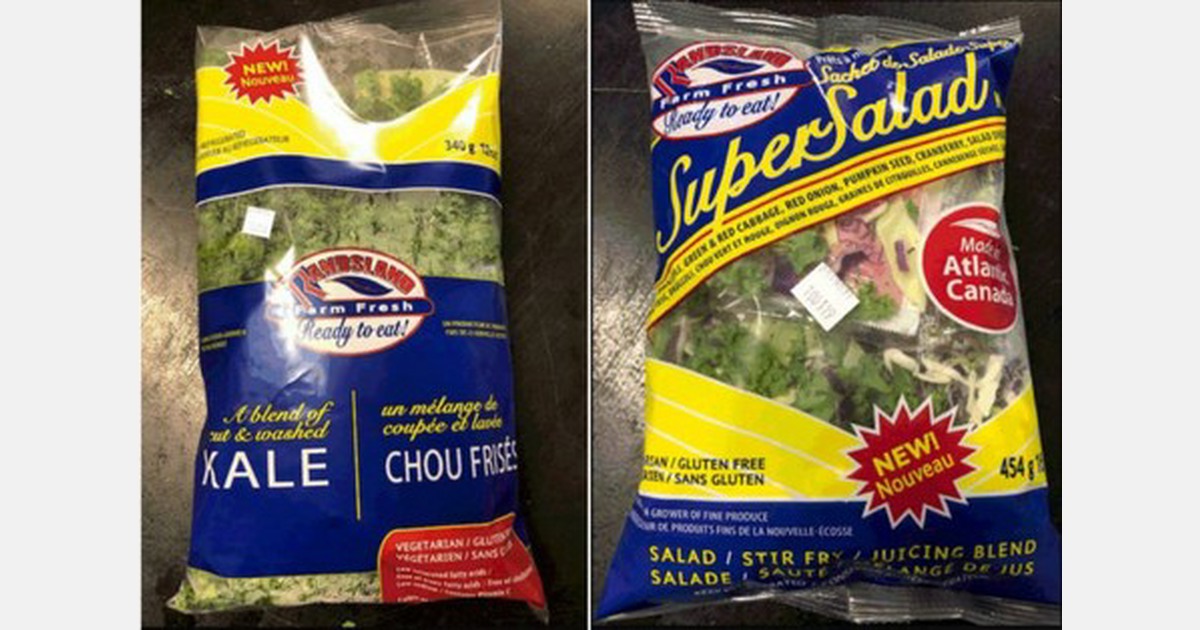 Listeria risk prompts recall of salad kits and bagged kale