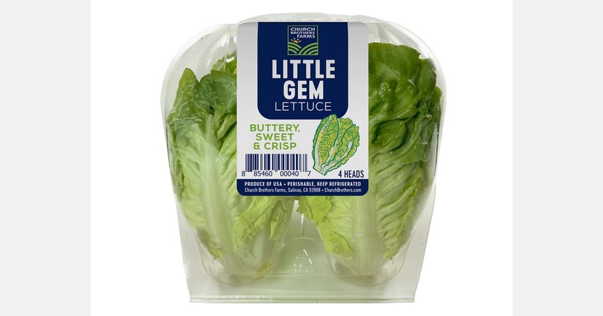 New clamshell retail pack for premium lettuce