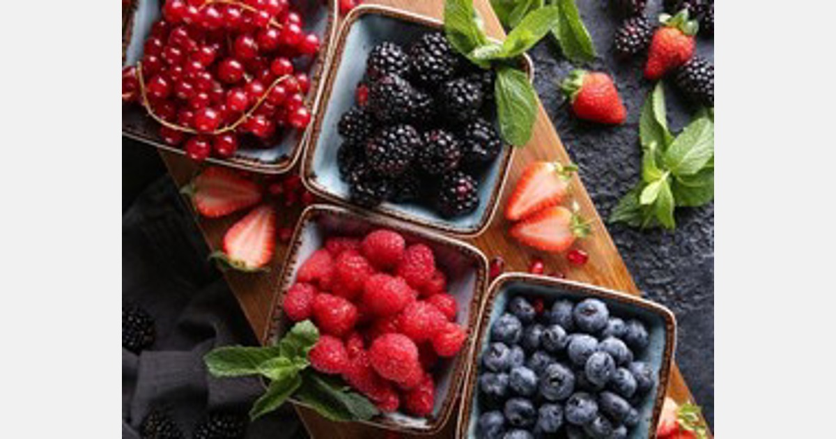 La oferta de berries de Chile a Europa incluye arándanos, fresas, frambuesas y moras.