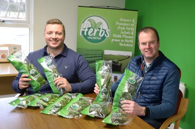 Retailer in North of England finds supplier with fresh range of new herbs
