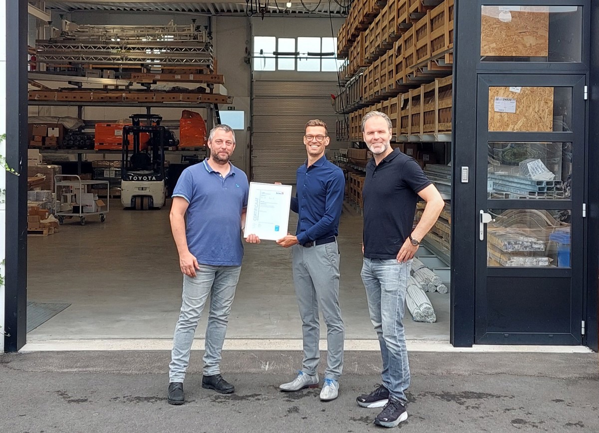 Dutch screen installation company obtains HortiQ certificate