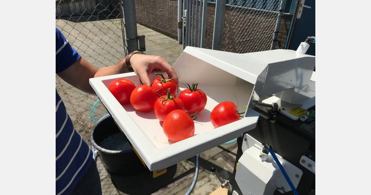 Upgraded Tomato Seed Extraction Machine ready for testing