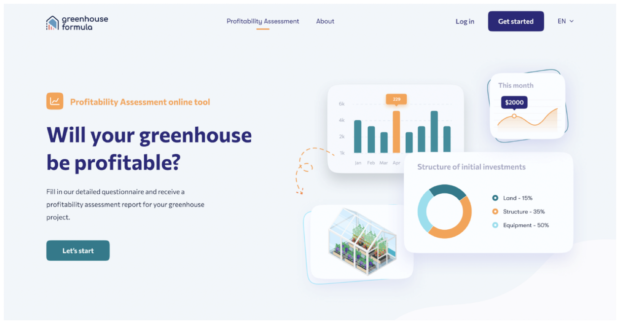 Any new greenhouse project should be properly designed in terms of