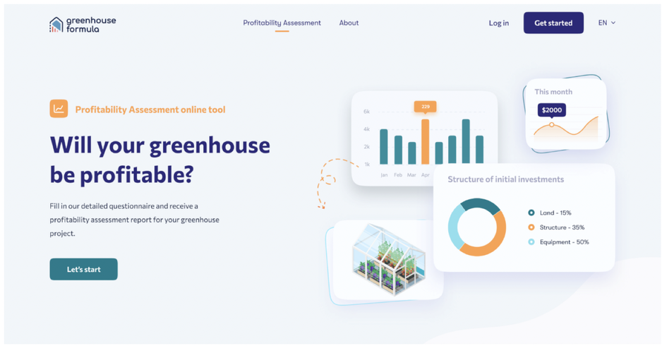 Any new greenhouse project should be properly designed in terms of