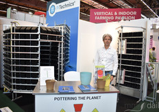 Wim ter Steege was present to show PiTechnics modular growing systems, which make a grower’s initial investments lower.