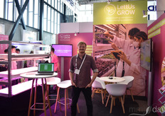 The LettUs Grow indoor cultivation systems continued to attract lots of interest from visitors. Jack Farmer was ready to discuss how their solutions optimize production in a sustainable manner.