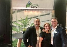Freddy Sarkis, Laura Rastovac and Peter Lexmond of Meteor