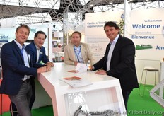 Visitors for the Jenbacher team