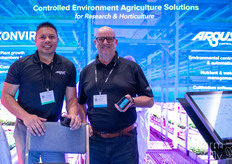 Lawrence Macaraeg and Graham Wilson with Argus Controls