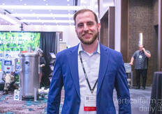 Kyle Barnett with the Indoor AgCon