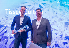 Floris Berghout and Aaron Bickell with Viscon