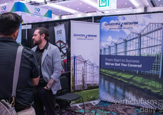 A busy booth of Gakon Netafim