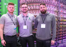 Cameron Forrester, Max Hollington and Eric Levesque with Cultivatd who will soon be announcing a partnership in LA