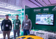 Anders Peterson, Bryce Danbrook and Brian Parrish with Pipp Horticulture. Anders announced that they will soon publish articles on KPIs and metrics to make sure everyone in the industry is speaking the same language.