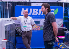 Some ongoing conversations at the Lubing booth