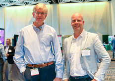 Paul Sellew of Little Leaf Farms and Jeroen de Wit of Van der Ende were in talks about the greenhouse industry