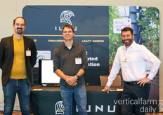 Adam Goldberg, Craig Frymark and Don Cronin with Iunu were in bright spirits