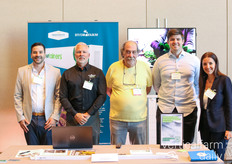 It's all about collaboration! The Innovative Growers Equipment booth with Lettus Grow, Growtainers, HydroFarm and Kind Farm Services