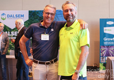 Denis Dullemans with Dutch Lighting Innovations and Chris Lange of Second Bloom Auctions