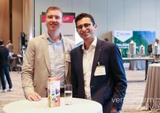Laurens Mes with HAWE Cultivation Systems and Yoris Khalil of Viscon Group