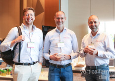 Bas Duijvesteijn with vanderhoeven, Ard Flier and Ad Kranendonk of Flier Systems