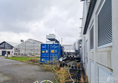 The outside end of the DAC system