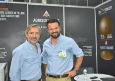 Inigo Ascoz and Gorka Nelson from the company Agrosolutions.