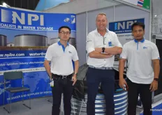 Arjen van Dijk from NPI and his dealers Surathep Triptpuang and Kasidit Chotikunchorn, Arjen started at the firts edition and never missed one!