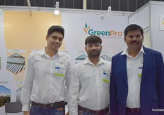 Drumil Kanakia, Atul Kapadia and Hareesh from Greenpro.