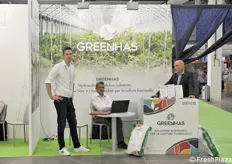 Greenhas' booth, nutrition in a closed environment