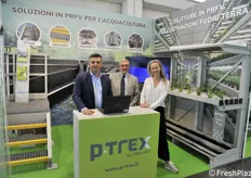 P-Trex Company of Udine: Ermal Papapano, Giuseppe Sartorello and Laura Rinaldi