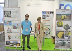 Manuel Greco and Barbara Predonzani of Technical and Logistics Services