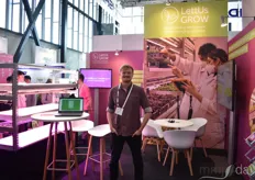 The LettUs Grow indoor cultivation systems continued to attract lots of interest from visitors. Jack Farmer was ready to discuss how their solutions optimize production in a sustainable manner.