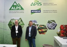 Joel Fuzat and Thomas Larssen ready to meet visitors at the ALPS booth