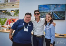 Adrian Oancea, Euroagrisere, visits Anne-Sophie Marchais with Richel and in the middle – you might not recognize him – Brice Richel!