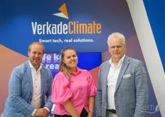 Pieter Kruijt, Rosanne Brabander and Ronald Verkade from Verkade Climate.