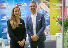 Claudia Weick and Rick Oudendijn from IntraHorti.