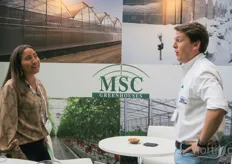 Claudia Nijbroek from Nestinox in conversation with Javier Ayuso Pimentel from MSC Greenhouses.