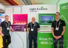 Jack Vickery, Rob Ayres and Craig Price aith Light Science Technologies 